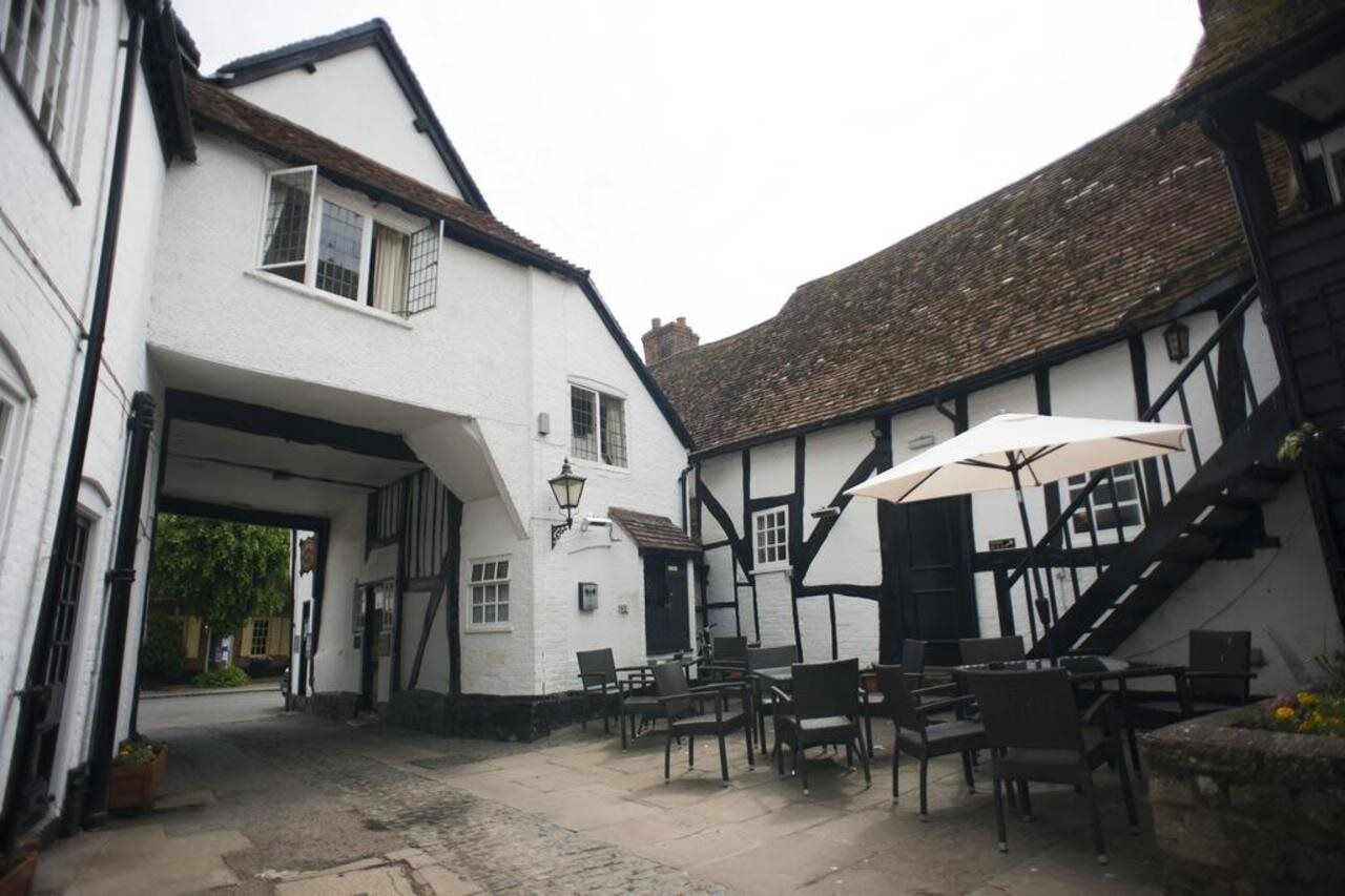 George Hotel Dorchester On Thames Exterior foto